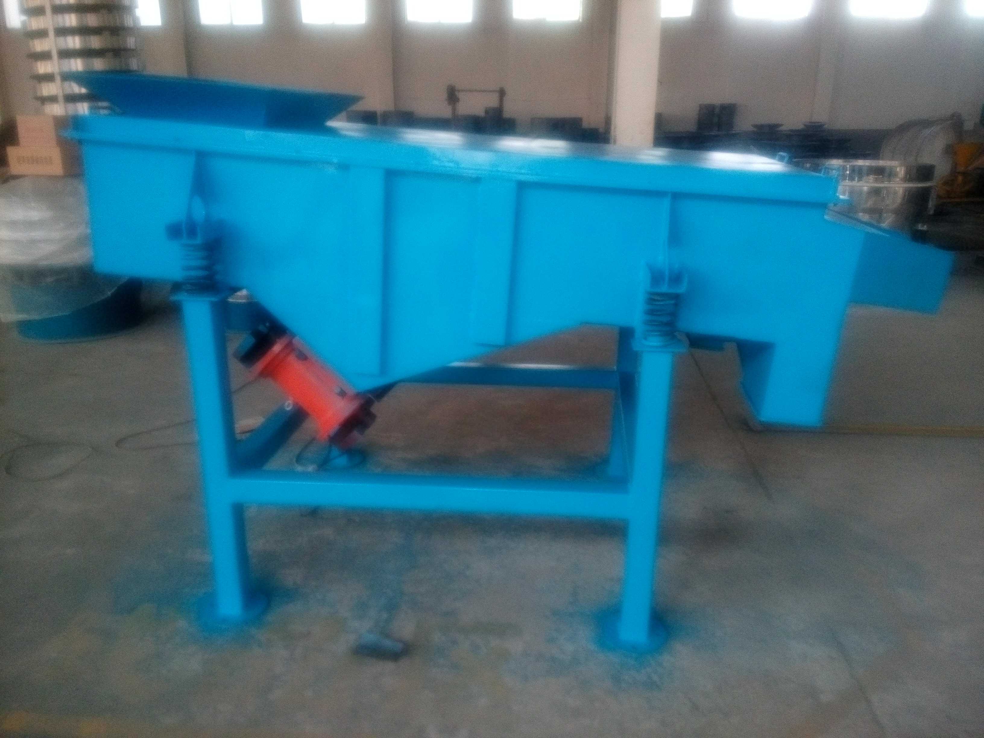 小麥大豆等糧食篩分除雜為什么要選用直線振動(dòng)篩